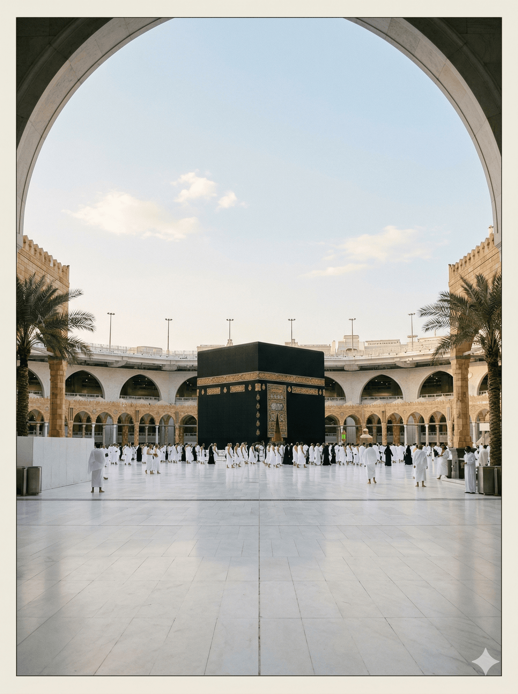 Before you walk the sacred paths