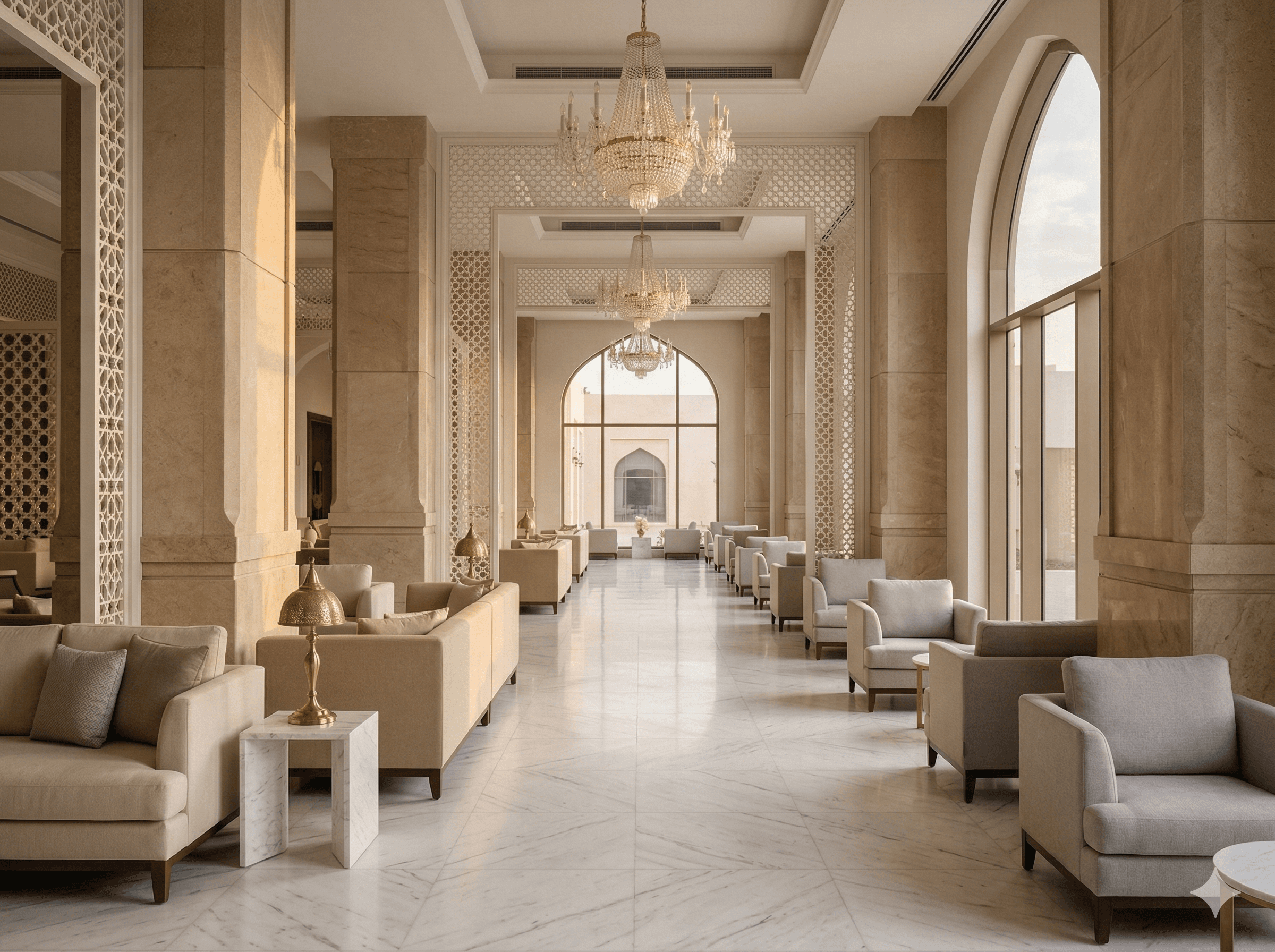 Premium hotel interior near the Haram